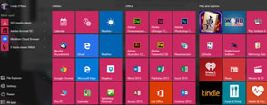 win10 start menu